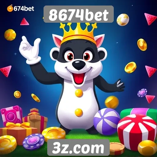 A diversidade de jogos disponíveis no 8674bet